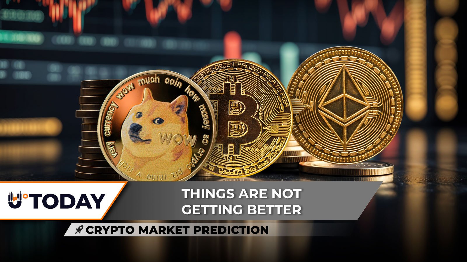 Crypto Market Prediction: Dogecoin (DOGE) Death Cross Confirmed, Bitcoin (BTC) Fights $500 Million Sell Wall, Ethereum (ETH) Price Recovery Here? - U.Today | Related Crypto Article