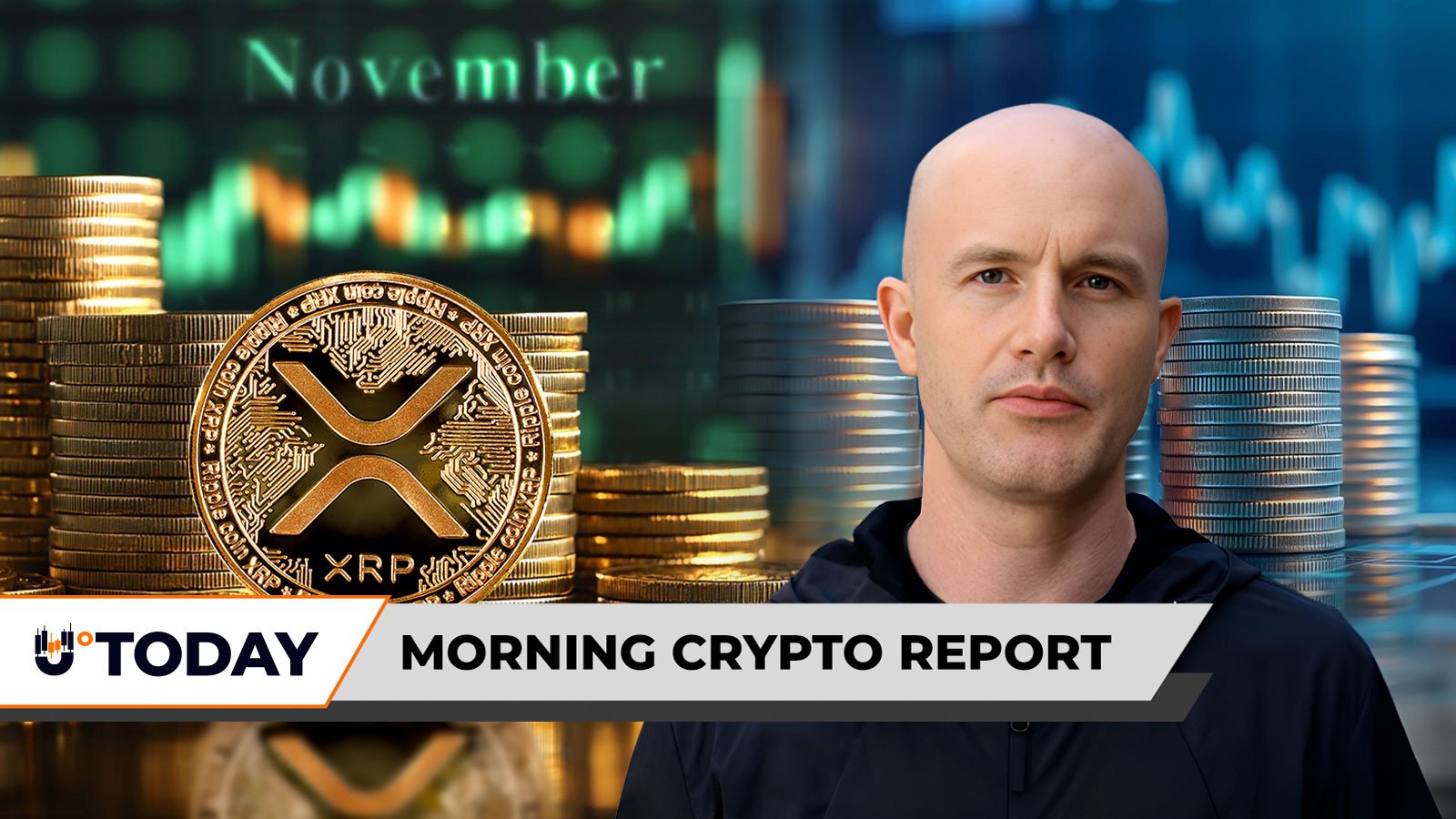 Morning Crypto Report: XRP to Rocket 81% in November? Coinbase CEO Teases 'Big Month,' Bitcoin Is Bearish at $110,000, Warns Top Trader - U.Today | Related Crypto Article